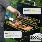 Mega Charcoal Grill 164*45.5*114 cm