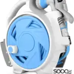 Retractable garden hose reel with 7 spray patterns