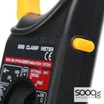 Digital measuring device with clip