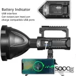 10W multi-function flashlight