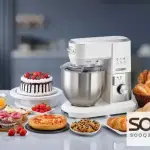 خلاط و عجان عمودي من بلاك اند ديكر بقدرة 1000 واط ومزود بـ 10 سرعات مع وعاء ستانلس ستيل KM100-B5