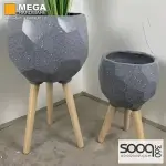 قوار نباتات فخار 32 * 32 * 26 سم - عدد 1