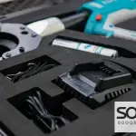 مقص كيبل هيدروليك شحن مع 2 بطارية 4 امبير وشاحن من توتالTRCLI2002