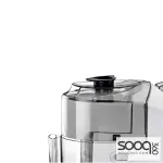 Black & Decker Juicer and Ice Cream Maker 650ml 230W - White JIS300-B5
