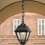 Fomajali outdoor ceiling light with a 78cm chain