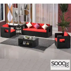 طقم جلوس فاخر للحديقة - 4 قطع