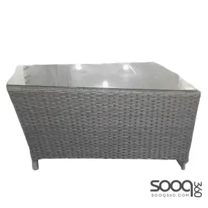 Rattan garden table