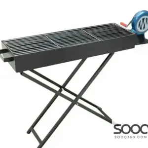 Charcoal grill with blower 30 * 80 cm