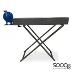 BBQ grill with blower 25*80 cm