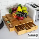 حافظة كبسولات قهوة خشب من ميجا