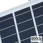 Mega Solar LED Floodlight 500W - White
