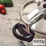 Silampos Pressure Cooker with Basket - Silver, 8L