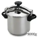 Silampos Pressure Cooker with Basket - Silver, 8L
