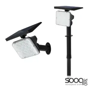 Waterproof solar garden light, 64 lights