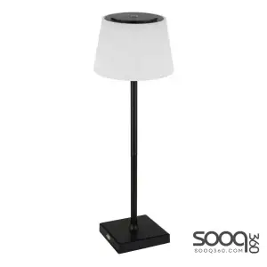 Rechargeable solar table lamp, 3 colors
