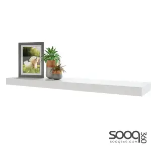 White decorative shelf, measuring 28*28*80cm