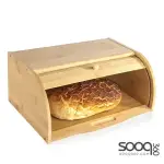 صندوق خبز بيلي بمقبض خشبي