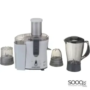 محضر طعام 4 في 1 عصارة وخلاط ومفرمة ومطحنة 400 واطJBGM600-B5