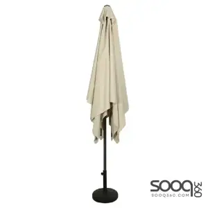 Telescopic umbrella with handle, 3.5 x 3.5 m, without base