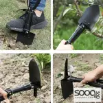 Large camping and hiking shovel