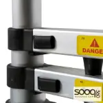 6-step telescope ladder, 2 meters