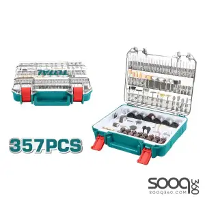 اكسسوارات جهاز درمل 357 قطعة توتالTACSD13571