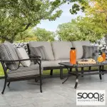 Luxury garden seating set - 4 pieces
