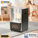 Wormo International 4-burner gas heater