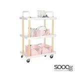 Storage rack cart - 3 shelves