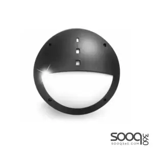 Fumagalli Half Circle Wall Lamp - Black