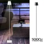 Luxury wireless rechargeable floor or table lamp