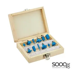 12-piece wood drill set, 6mm
