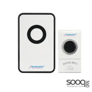 Terminator Wireless Digital Doorbell with 38 Ringtones