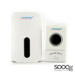 Terminator Wireless Digital Doorbell with 38 Ringtones