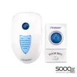 Terminator Wireless Digital Doorbell with 38 Ringtones