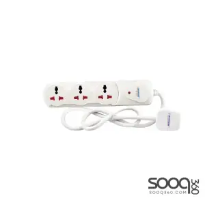 Terminator 3-outlet 3-meter electrical extension cord