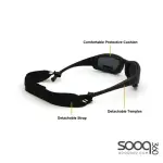 Sunglasses with 4 lenses
