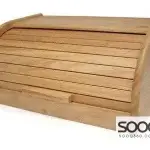صندوق خبز بيلي بمقبض خشبي