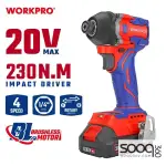 درل شد براغي شحن 230 نيوتن بدون بطارية وشاحن من وورك برو (WP390105)