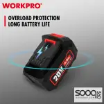 بطارية شحن 20 فولت 4 امبير من وورك برو (WP395002)
