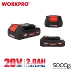بطارية ليثيوم 20 فولت 2 امبير من وورك برو (WP395003)