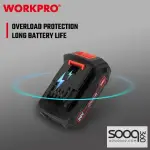 بطارية ليثيوم 20 فولت 2 امبير من وورك برو (WP395003)