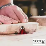طقم ضربات فرمايكا 12 قطعة 6.35 ملم من وورك برو (WP402300)
