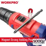 درل براغي شحن 12 فولت بدون بطارية وشاحن من وورك برو (WP460202)