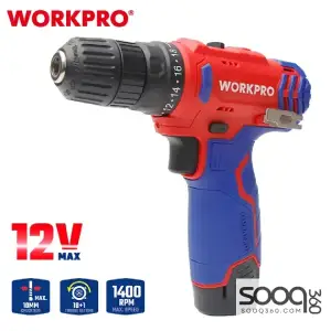 درل شد براغي 12 فولت من وورك برو (WP460203)