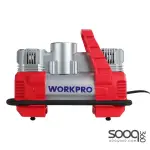 منفاخ سيارة دبل بستون 12 فولت من وورك برو (WP460801)