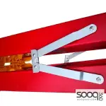 Aluminum ladder, 6 steps, two sides