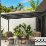 Gazebo garden umbrella 3*4 meters