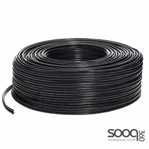 Coaxial RG58 Cable Black 300m without Power Cable