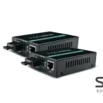 HAING GS-03-20KM Fiber Optic Ethernet Media Converter SM 1.25G TX+RX
